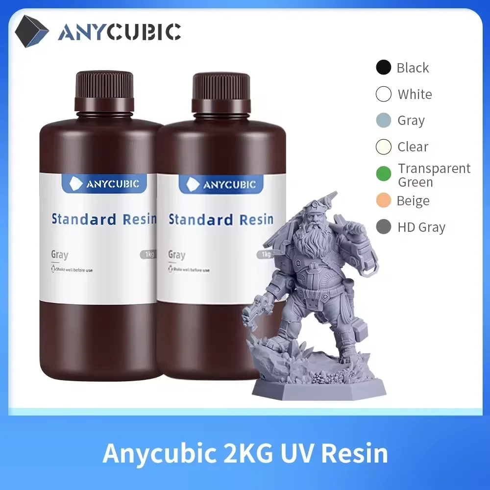 Anycubic UV Resin for 3D Printer 405nm 1 | PricZone Anycubic UV Resin for 3D Printer 405nm 1 | PricZone