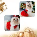 Christmas Dog Coat Dress Warm Pet Costume 3 | PricZone