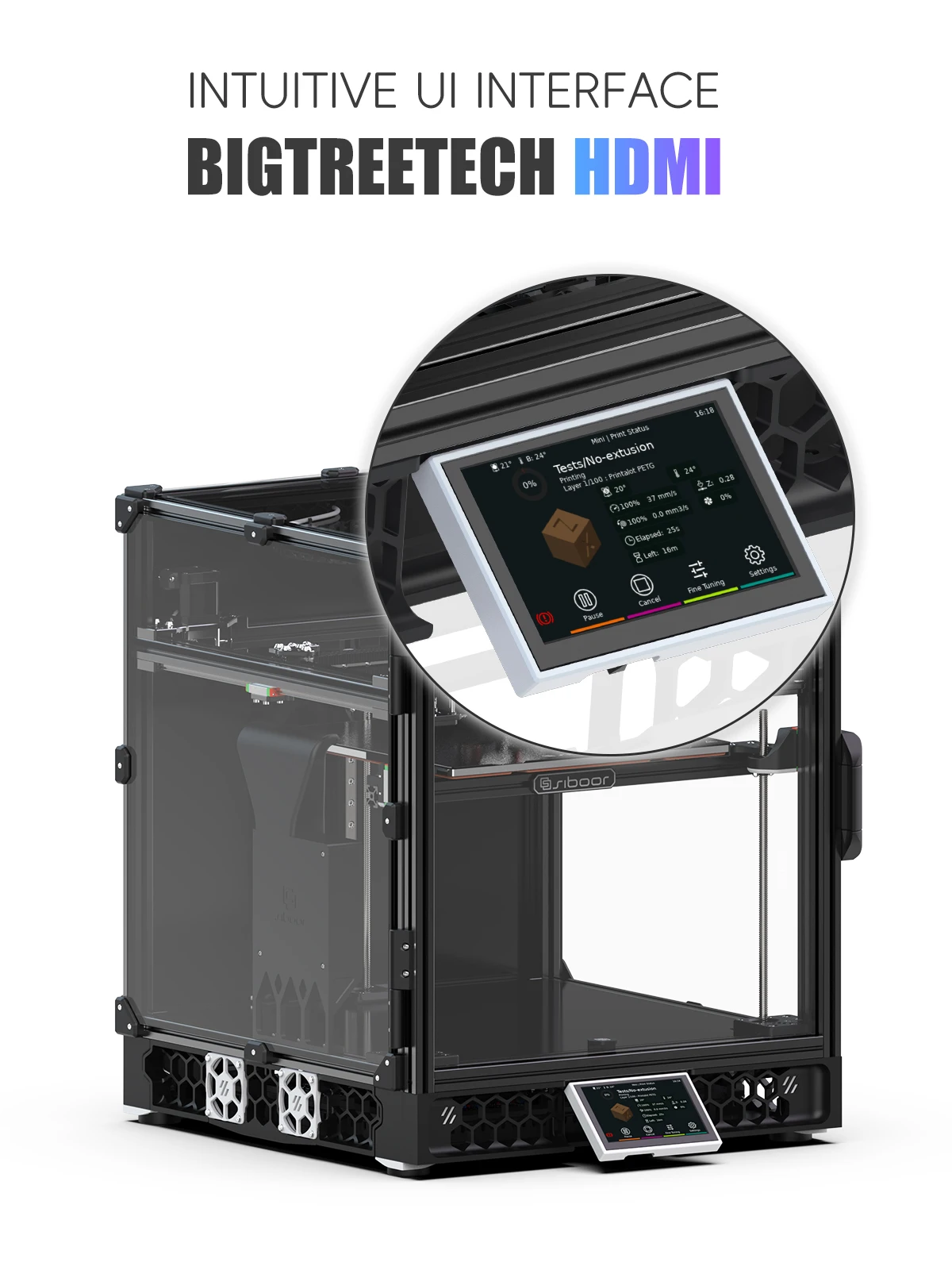 Upgraded SIBOOR Voron Trident JUNE 2024 CNC Metal Structure 4AWD CoreXY 3D Printer DIY Desktop Automatic Leveling 3D Full Kit 4 | PricZone Upgraded SIBOOR Voron Trident JUNE 2024 CNC Metal Structure 4AWD CoreXY 3D Printer DIY Desktop Automatic Leveling 3D Full Kit 4 | PricZone