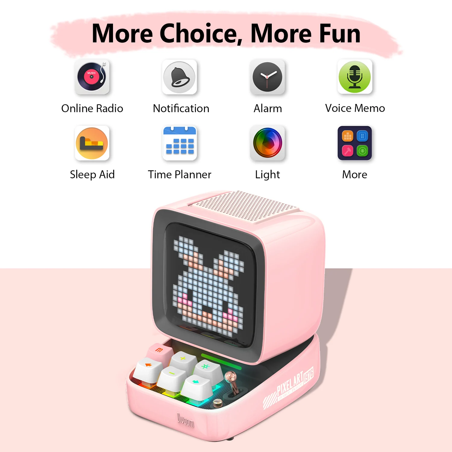 Divoom DitooPro Retro Pixel Art Speaker 6 | PricZone Divoom Ditoo Pro Retro Pixel Art Speaker 6 | PricZone
