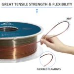 3D Silk PLA Filament 1kg 175mm Spool Wire 4 | PricZone