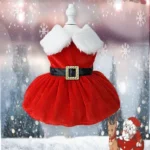 Christmas Dog Coat Dress Warm Pet Costume 2 | PricZone
