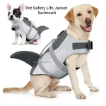 Shark Dog Life Jacket with Safety Handle 1 | PricZone