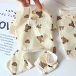 Dog Summer Bear Vest Jumpsuit Clothes 1 | PricZone