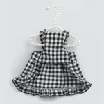 Dog Plaid Skirt with Hat Summer Outfit 5 | PricZone