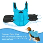 Shark Fin Dog Life Jacket with Handle 5 | PricZone