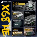 MAMBASNAKE x Attack Shark X68 HE Gaming Keyboard  R1 Mouse Combo8KHz Magnetic Switch Keyboard 3 | PricZone