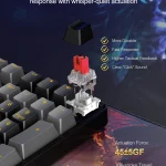 NPET 87 Keys RGB Mechanical Gaming Keyboard 4 | PricZone