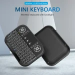 Mini Wireless Backlit Keyboard with Touchpad 2 | PricZone
