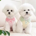 Summer Pet Dog Shirt Breathable Dog Clothes Fashion Puppy Vest Cute Solid Cat Shirt Soft Pet Costumes Chihuahua Dog Clothes 3 | PricZone
