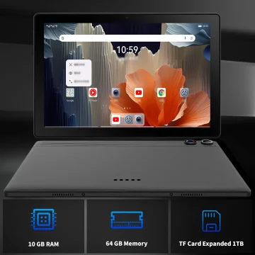 Android 14 10-Inch Tablet with Keyboard and Mouse 2