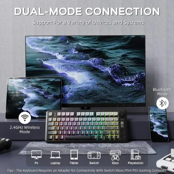 ATTACK SHARK M75 Wireless Gaming Keyboard 2
