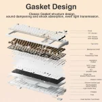 AULA F108pro Wireless Bluetooth Gaming Keyboard 4 | PricZone