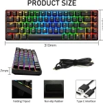 Mambasnake MK14 Wired RGB Gaming Keyboard 6 | PricZone