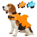 Shark Fin Dog Life Jacket with Handle 1 | PricZone