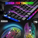 T87 Wireless Gaming Keyboard Mouse Combo 5 | PricZone T87 Wireless Gaming Keyboard Mouse Combo 5 | PricZone