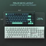 Redragon K724 Pro Wireless Gaming Keyboard 5 | PricZone