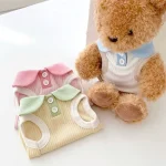 Summer Pet Dog Shirt Breathable Dog Clothes Fashion Puppy Vest Cute Solid Cat Shirt Soft Pet Costumes Chihuahua Dog Clothes 5 | PricZone