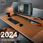 Retro Large PU Suede Mouse Pad Desk Mat 1 | PricZone