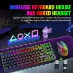 T87 Wireless Gaming Keyboard Mouse Combo 1 | PricZone T87 Wireless Gaming Keyboard Mouse Combo 1 | PricZone