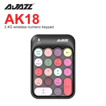 Ajazz Ak18 Wireless Numeric Keyboard 1