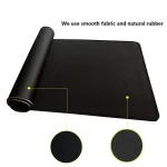 Large Gaming Mouse Pad Gamer Big Mouse Mat Computer Locking Edge MousePad 90x40cm Keyboard Desk Black and White Mice Pad 4 | PricZone