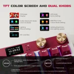 RK ROYAL KLUDGE M87 Gasket Wireless Mechanical Keyboard Hot Swappable Bluetooth24GUSB C Gaming Keyboard with TFT Color Screen 5 | PricZone