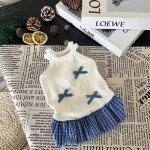 Summer Bow Princess Dog Cat Dress 2 | PricZone
