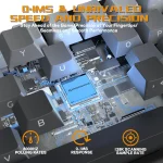 Mambasnake X Attack Shark X11 X60HE Wireless Combo 3 | PricZone