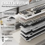 ATTACK SHARK X98Pro Wireless RGB Mechanical Keyboard 5 | PricZone