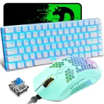 Gaming Keyboard Mouse Pad Backlit Combo Set 6 | PricZone