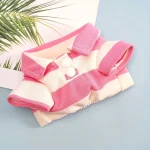 Pet Striped T Shirts for Cats and Dogs   Lightweight Summer Apparel   Two legged Design   Teddy Pomeranian Small Breeds   Asso 6 | PricZone