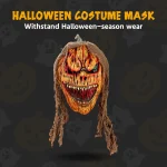 Pumpkin Ghost Braided Wig Cosplay Mask Womens 3 | PricZone
