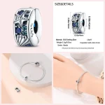 925 Sterling Safety Chain Clip for Charm Bracelets 5 | PricZone