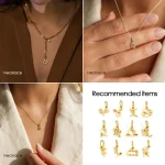 Zodiac Constellation Stainless Steel Charms Set 2 | PricZone