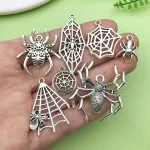 Antique Silver Halloween Charms 10 or 13pcs 6 | PricZone