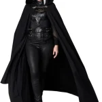 Viking Hooded Cape Medieval Black Cloak 4 | PricZone
