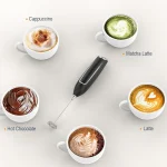 Electric Milk Frother Wand for Coffee Drinks 5 | PricZone
