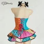 MEOWCOS Gothic Corset Skirt Set with Headband 3 | PricZone