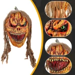 Pumpkin Ghost Braided Wig Cosplay Mask Womens 4 | PricZone