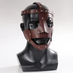 Roman Gladiator Leather Mask Helmet for Cosplay 3 | PricZone