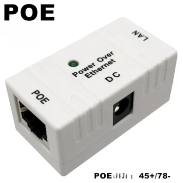POE Injector Splitter 1000Mbps for IP Cameras 2