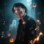 Realistic Latex Horror Mask for Cosplay 2 | PricZone