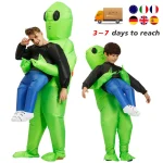 Green Alien Inflatable Costume for Adults 2 | PricZone