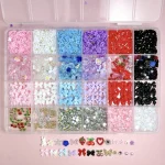 Mixed Nail Art Charms Set   Ribbons Bows Flowers 5 | PricZone