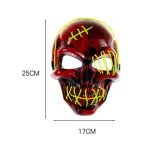 Glow LED Skull Pirate Mask for Halloween 5 | PricZone
