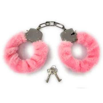 Plush Toy Handcuffs Cosplay Stage Props 1