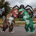 Adult T Rex Inflatable Dinosaur Costume 1 | PricZone