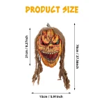 Pumpkin Ghost Braided Wig Cosplay Mask Womens 5 | PricZone