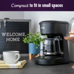 Compact 5 Cup Programmable Coffee Maker 5 | PricZone